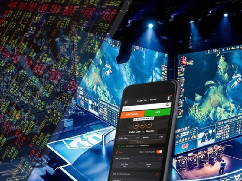 Sảnh trò chơi e-sports tại 6789.store