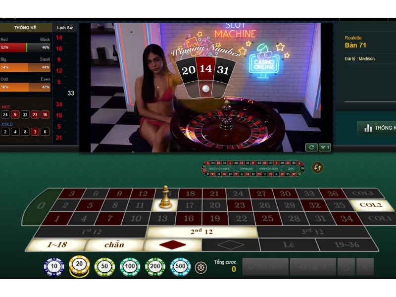Roulette – Trò chơi kinh điển tại các sòng bạc